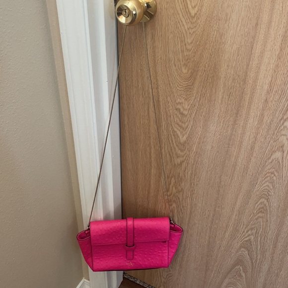 Beautiful hot pink Kate Spade purse! Worn twice! - Picture 5 of 5